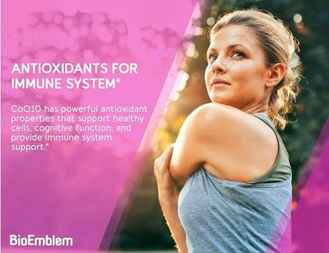 BioEmblem Vitamin D3 K2 Capsules CoQ10