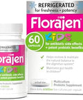 Florajen Kids Probiotic - Daily Gut & Immune Support For Children 6 Months & Up - Constipation Bloating & Digestive Relief - Refrigerated For Freshness & Potency - 60 Capsules