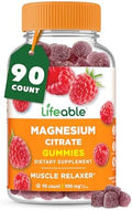 Lifeable Magnesium Gummies For Adults 900Mg Magnesium Citrate Gummies Vegan Magnesium For Men And Women 90 Count