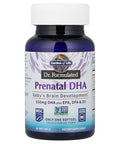 Garden Of Life Dr. Formulated Prenatal Dha Fish Oil - 500Mg Dha & Dpa In Triglyceride Form 100 Dv Vitamin D3 Single Source Mercury Free Omega 3 Supplements For Women'S Health 30 Softgels