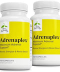 Terry Naturally Adrenaplex Adrenal Gland Function Supplement Glandular Support With Vitamins C & B6 Supports Healthy Adrenal Function Keep Out Of Reach Of Children 120 Capsules (Pack Of 2)