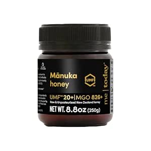 me today - Wildflower Honey with Manuka MGO 30+ from New Zealand (8.8 oz) Authentic, Raw & Unpasteurized