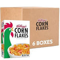 Kellogg's Corn Flakes Breakfast Cereal, Kids Cereal, Family Breakfast (6 Boxes)