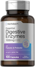 Horbaach Essential Digestive Enzymes 100 Capsules