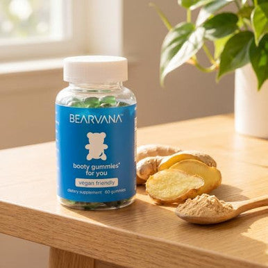 BEARVANA Peach Support Women s Multivitamin Gummies - Includes Herbal Extracts & Essential Vitamins - Berry Flavor - 60 Gummies