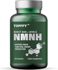 Nmnh (Dihydronicotinamide Mononucleotide) 500Mg Per Serving- High Purity Nad Supplement, For Boost Nad+ Levels, Anti-Aging, Energy And Concentration, 120 Capsules