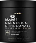 Triple Sleep Magnesium LThreonate W. Apigenin Theanine and Magtein Magnesium L Threonate High Absorption Magnesium Supplement Capsules For Men And Women Magnesium Powder Pills