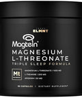 Terra Elmnt Triple Sleep Magnesium L-Threonate W. Apigenin Theanine & Magtein Magnesium L Threonate - High Absorption Magnesium Supplement Capsules For Men And Women Magnesium Powder Pills