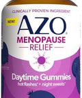 Azo Daytime Menopause Gummies For Women Clinically Proven Ingredient For Hot Flashes And Night Sweats Menopause Supplements For Women 30 Gummies