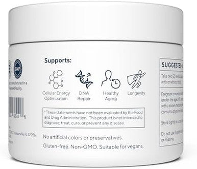 Renue By Science Nicotinamide Riboside 1000Mg Nicotinamide Powder - High Strength Nr Nad Powder Sublingual Citrus Burst Flavor Manufactured In The Usa & Third-Party Tested 60 Servings