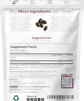 Micro Ingredients Milk Thistle Supplement 360 Softgels With Grape Seed Oil Highly Bioavailable Extract Contains Active Silymarin Antioxidants