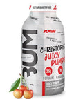 Raw Ready To Drink Pre-Workout Drink Juicy Pumps (White Cherry) - Bum Pump Rtd Zero-Sugar Energy Supplement Drink - Caffeine-Free & Sugar-Free Energy Drinks With L-Citrulline 12 Fl Oz