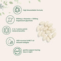 Micro Ingredients L-Theanine 200Mg With Magnesium Glycinate 400 Coconut Mct Oil Softgels 2-In-1 Amino Acid & Mineral Complex Gentle Care All Day & Night