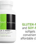 Davinci Labs Omega3 1000 Dietary Supplement To Maintain Already Normal Cholesterol Levels And Support Immune System Hair And Skin Gluten 90 Enteric Coated Softgels