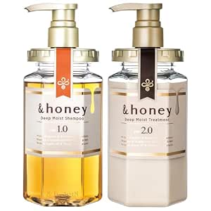 [Genuine Product] &honey Melty Moist Repair Hair Oil 100mL/3.38 Oz Sulfate-Free Moisturizing Hair Oil to help Tame Frizz and Waves Unique Blend of Honeys Argan Oil Frizzy Hair Japanese (1, Oil)