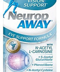 Neuropaway Eye Support Supplement 60Ct With Lutein Nacetyl Lcarnosine Sacetyl Glutathione Nacetyl Cystiene Pterostilbene Lycopene Zeaxanthin To Support Healthy Vision Helps Blurry And Dry Eyes