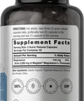 Horbaach Magtein Magnesium LThreonate 2000mg Supplement 100 Capsules for Men and Women NonGMO and Gluten Free