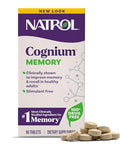 Natrol Cognium Memory Brain Health Supplements For Adults Brain Memory Supplements Enhances Mental Agility In Healthy Adults 60 Tablets Up To A 30 Day Supply