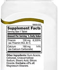 21St Century Vitamin B1 100Mg 110 Tabs