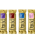 David Protein Bar Sample Pack Variety Pack Pack Of 4 Protein Bars 28G Of Protein 150 Calories 0G Of Sugar High Protein Low Carb Gluten Protein Bar