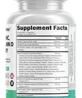 Clean Nutraceuticals Quercetin Zinc Vitamin C Vitamin D Bromelain Elderberry - Lung Immune Support Supplement Adults With Artemisinin, Sea Moss, Echinacea, Allergy Relief