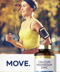 Carlyle Calcium Magnesium Zinc 300 Caplets Vegetarian, Non-Gmo, Gluten Supplement