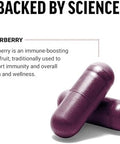 Force Factor Elderberry Capsules, Immunity Supplement And Antioxidants Supplement For Men And Women, Daily Immunity Boost, Vegan, No Gelatin, Non-Gmo, 100 Vegetable Capsules