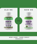 Paradise Green Tea Extract Super Potent Ultra Pure 100% Naturally Extracted Non Gmo Gluten 120 Vegetarian Capsules