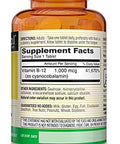Mason Natural Vitamin B12 1000Mcg 100 Tablets Per Bottle (Pack Of 7)
