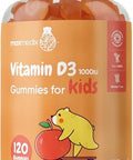 Maxmedix Kids Vitamin D3 1000Iu 120 Vitamin D Gummies For Kids (4-Month Supply) Low Sugar Vit D3 Gummies Natural Orange Flavor 1 Gummy Per Day Gluten-Free Non-Gmo Gmp-Approved