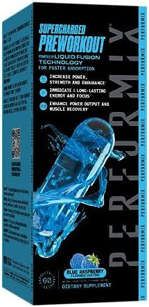 Performix Supercharged Preworkout Sustained Energy Endurance And Focus Premium Muscle Supporting Oceanix And Alpha Gpc For Hardcore Training & Body Building (60 Capsules)