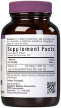 Bluebonnet Nutrition Vitamin D3 1000 Iu Softgels Aids In Muscle And Skeletal Growth Cholecalciferol From Fish Oil Non Gmo Gluten Soy Dairy 100 Softgels