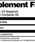 Terravita False Unicorn (Helionum Root) Powder (1 Oz, Zin: 516660)