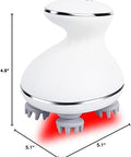 Mxm2Mxm Electric Scalp Massager With Red Light TherapyWaterproof Head Massager With 108 Nodes4 ModesWireless Charging To Relieve Deep Tissue Pressure