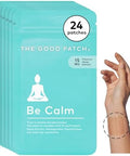 The Good Patch Be Calm Patch With Hemp Unwind + Decompress Natural Patch With Hemp Extract Ashwagandha Root Passionflower Plant Powered Wearable Wellness Sustained Release (8 Total Patches)