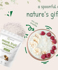 Monk Fruit Sweetener with Allulose, 2 lbs | No Erythritol | No Aftertaste, 1:1 White Sugar Substitute, Keto & Vegan Friendly, Zero Calorie | Great for Drinks, Coffee, Tea, Cookies | Non-GMO
