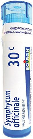 Boiron Homeopathic Medicine Symphytum Officinale 30C Pellets 80Count Tubes (Pack Of 5)