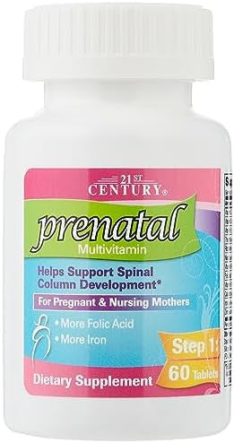 21St Century Prenatal With Dha Tablets And Softgels 120 Count