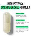 VitaRaw Organic Lions Mane Supplement Capsules 2400 mg Powerful Nootropic Helps Maintain Memory Energy and Mental Clarity Vegan Brain Booster Focus Pills Real Lions Mane Supplement