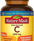 Nature Made Vitamin C 1000 Mg Time Release Tablets With Rose Hips 60 Count (Packaging May Vary)