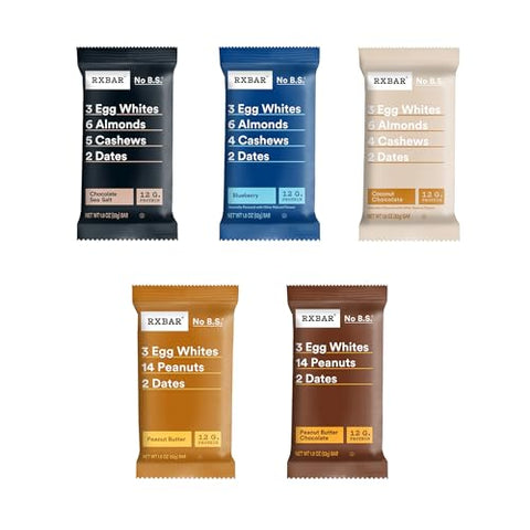 RXBAR Protein Bars, Snack Bars, Variety Pack (10 Count)