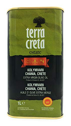 Terra Creta Extra Virgin Olive Oil 1lt Metal Tin
