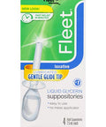 Fleet Liquid Glycerin Suppositories 4 Each (Pack Of 18)