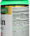 NatureS Bounty Biotin 10000 Mcg Ultra Strength Rapid Release Liquid Softgels 120 Ea (Pack Of 2)