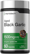 Horbaach Aged Garlic Extract Capsules 60 Count