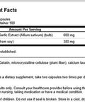 Swanson Garlic with Lecithin 600/380 Milligrams 200 Capsules (2 Pack)