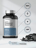 Horbaach Chelated Potassium Gluconate Supplement 300 Cap 595 Mg