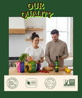 HASSY Extra Virgin Avocado Oil Premium Flavor for Dressings, Drizzling & Finishing - Non-GMO, 17.2 fl oz, 510 ML - Created by Avocado Farmers in Mexico - 100% Pure Cooking Oil