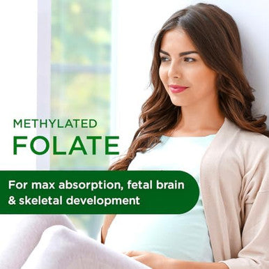 Emerald Labs Prenatal Clinical Multi - Prenatal Multivitamin With Methylfolate, Albion Chelated Gentle Iron, Whole-Food Ingredients & More - Soy & Gluten- - 120 Vegetable Capsules (30-Day Supply)