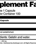 Terravita Pellitory - 450 Mg (100 Capsules, Zin: 513620)
